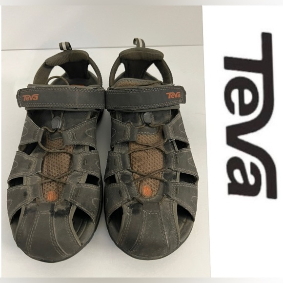 Teva - Dozer 4154 Brown - Hiking Sport Fisherman Sandals - Shocpad - Picture 1 of 11